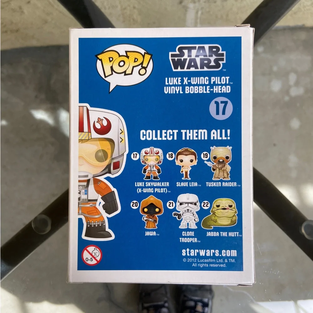Funko Pop! Star Wars Luke Skywalker X-Wing Pilot Vinyl Bobble-Head Figure